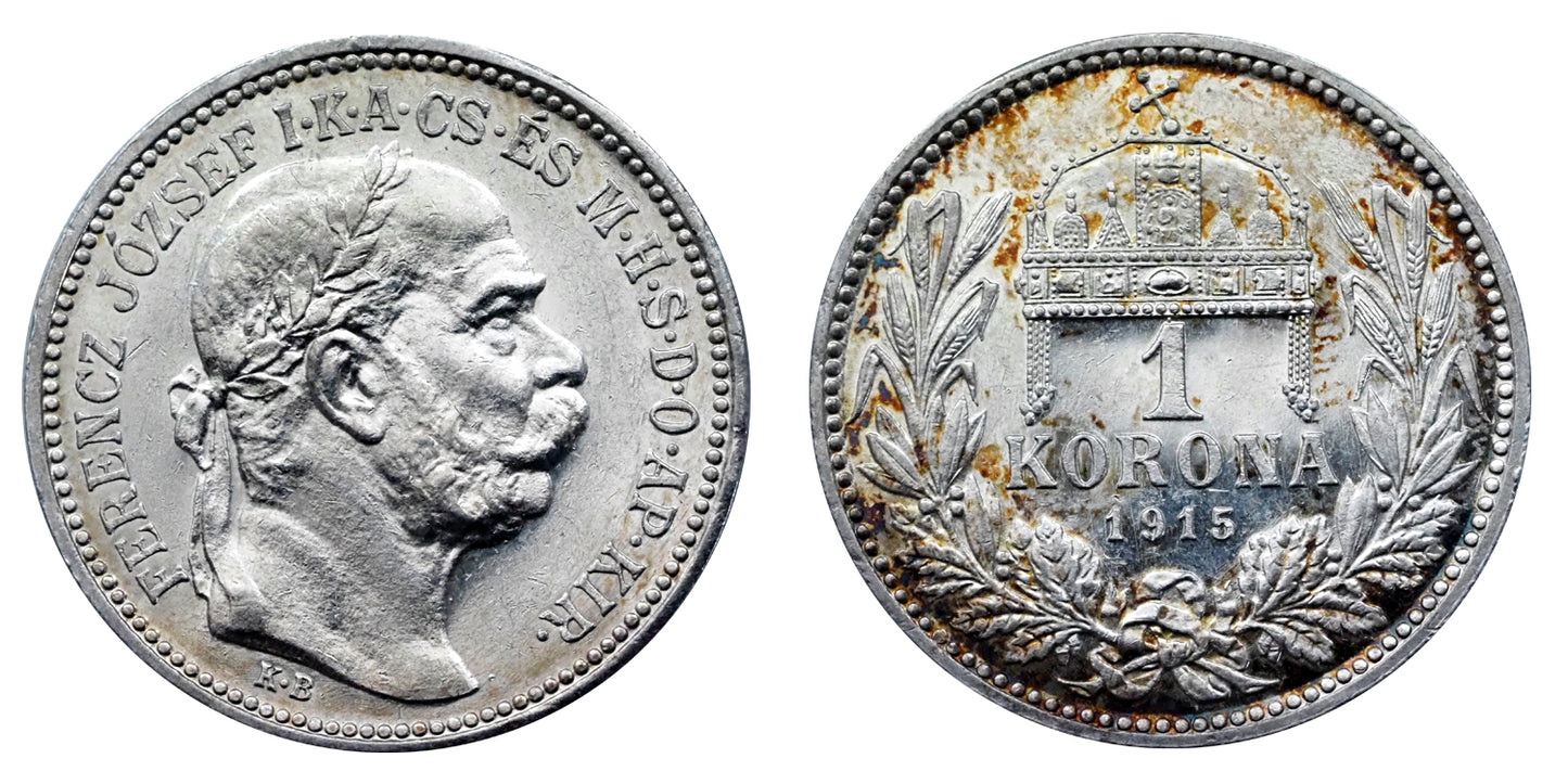 Ferenc József 1 korona 1915