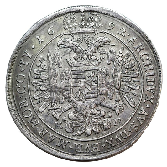 I.Lipót 1687-1705 tallér 1692