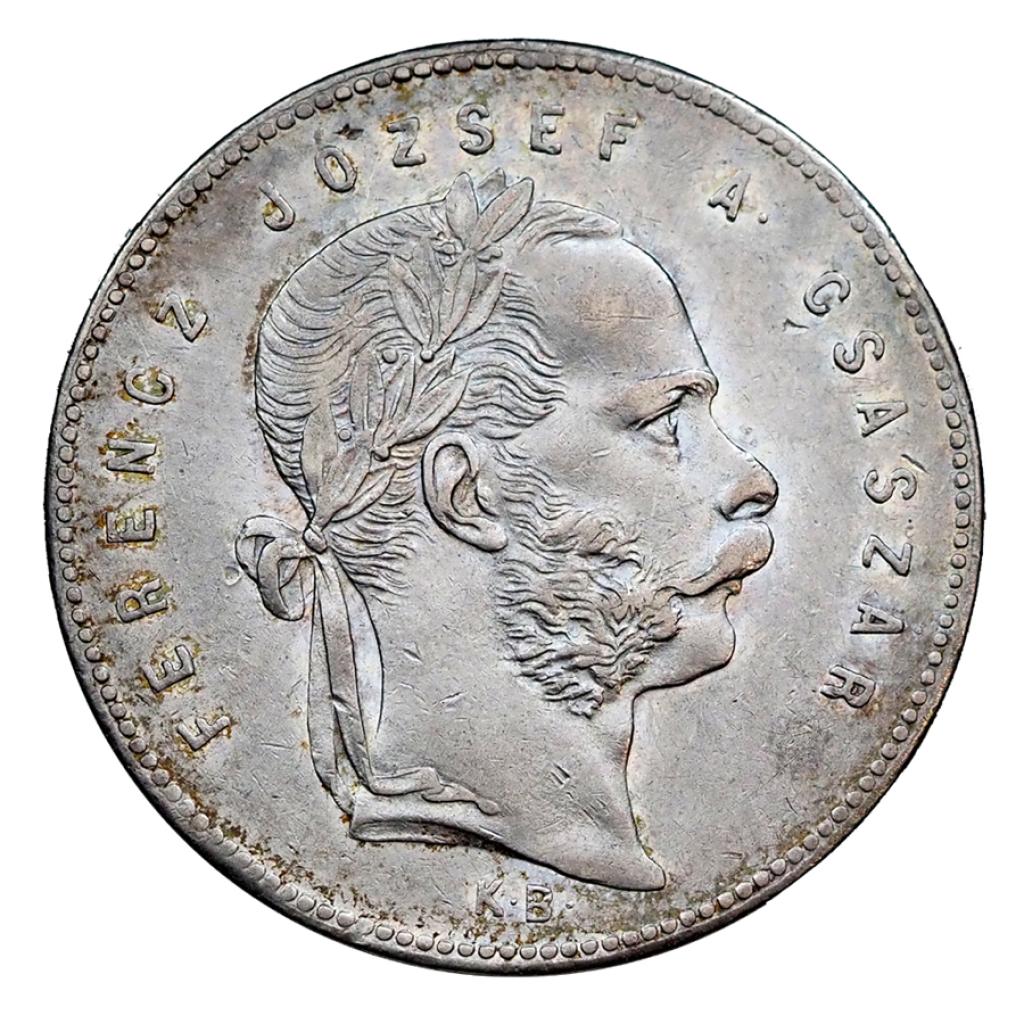 Ferenc József 1848-1916 Forint 1868 KB