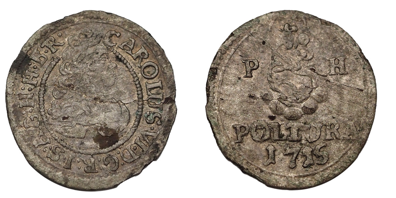 III.Károly 1711-1740 poltura 1715