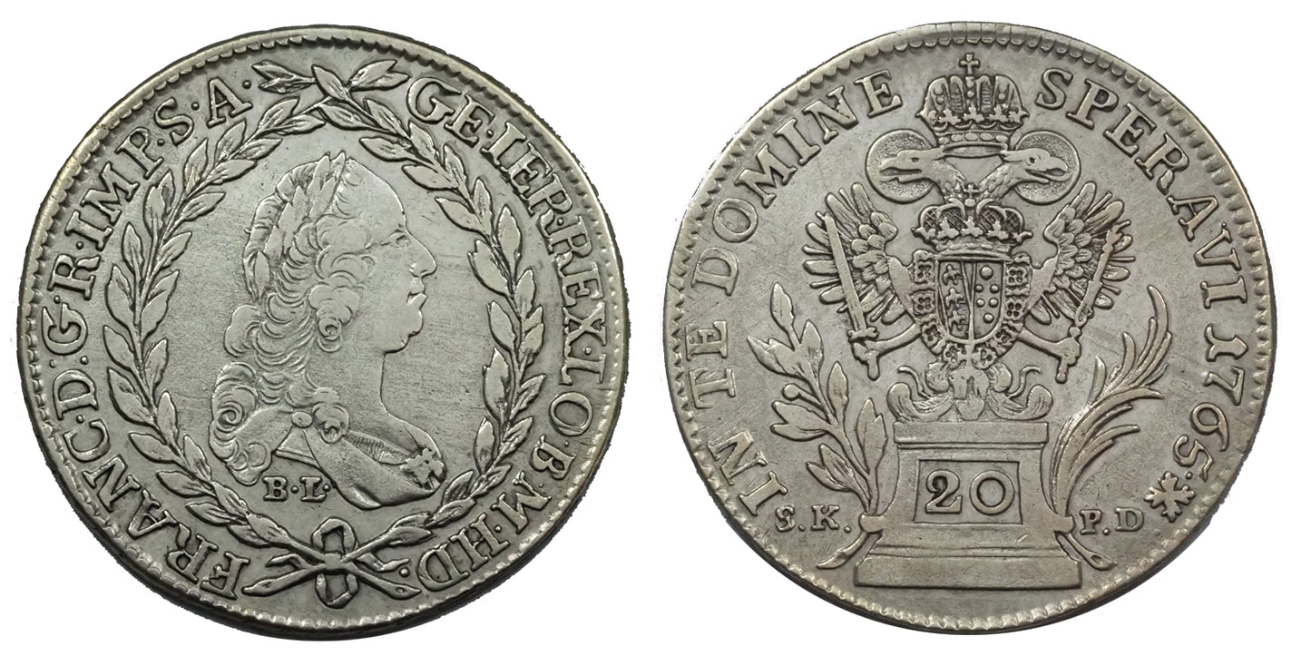 Lotharingiai Ferenc 20 krajcár 1776