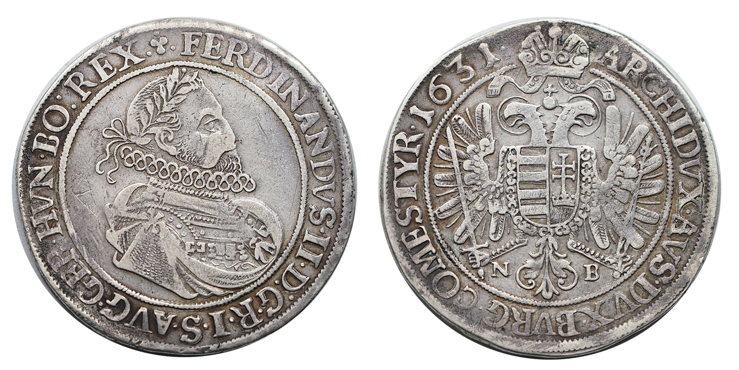 II.Ferdinánd 1619-1637 tallér 1631