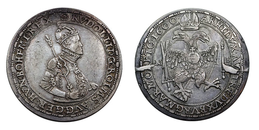 Rudolf 1576-1608 tallér 1600 NB