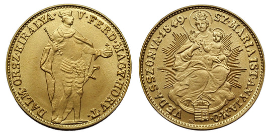 Szabadságharc dukát 1849 Up.