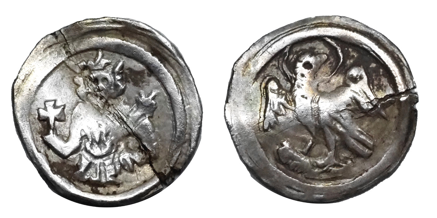 IV.Béla 1235-1270 obolus R!