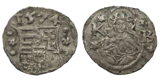 Miksa 1564-1576 obolus 1574