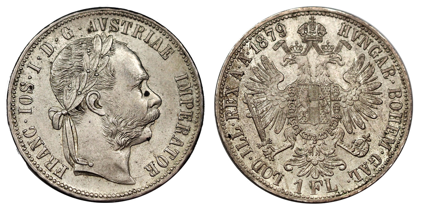 Ferenc József 1848-1916 Florin 1879