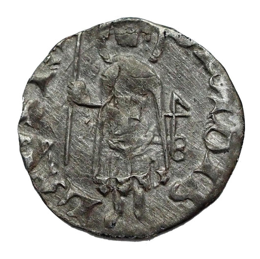 I.Lajos 1342-1382 denár Buda R!