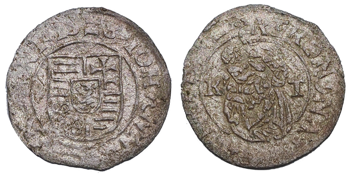 Szapolyai János denár 1528 K-T R!