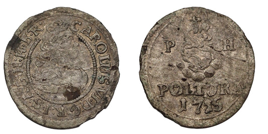 III.Károly 1711-1740 poltura 1715
