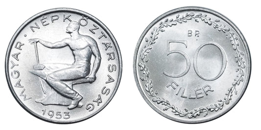 50 fillér 1953