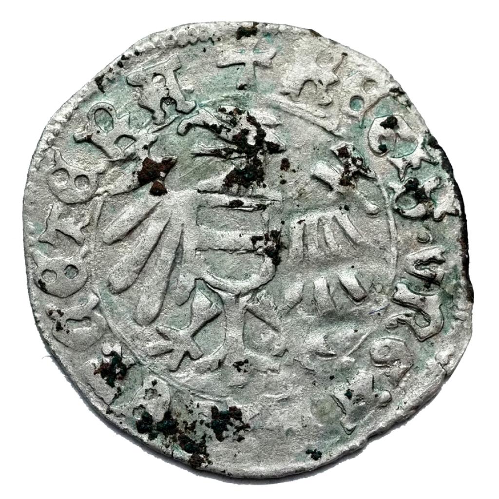 V.László 1440-1452 denár R!